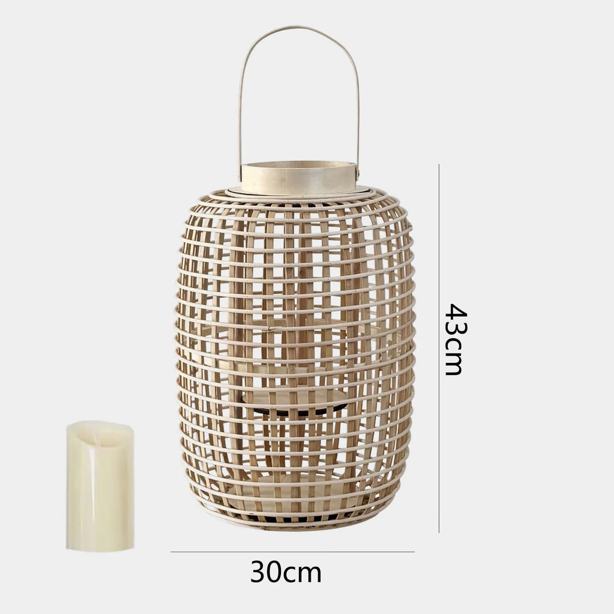 Lantern Handmade Indoor Outdoor Tealight & Candle Friendly