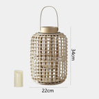 Lantern Handmade Indoor Outdoor Tealight & Candle Friendly