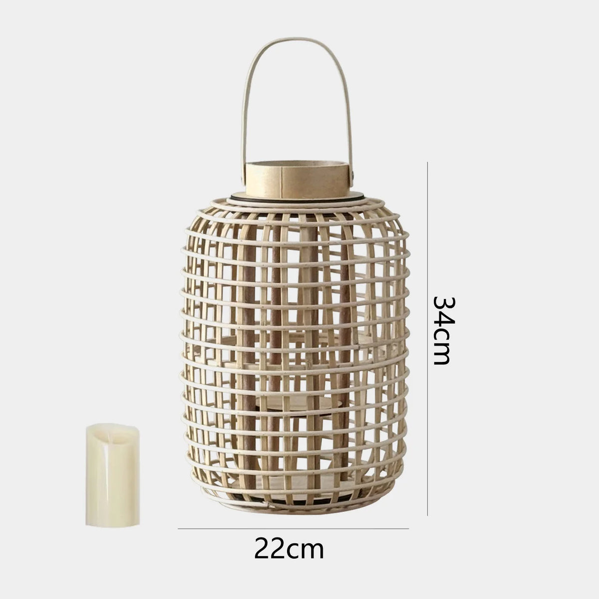 Lantern Handmade Indoor Outdoor Tealight & Candle Friendly