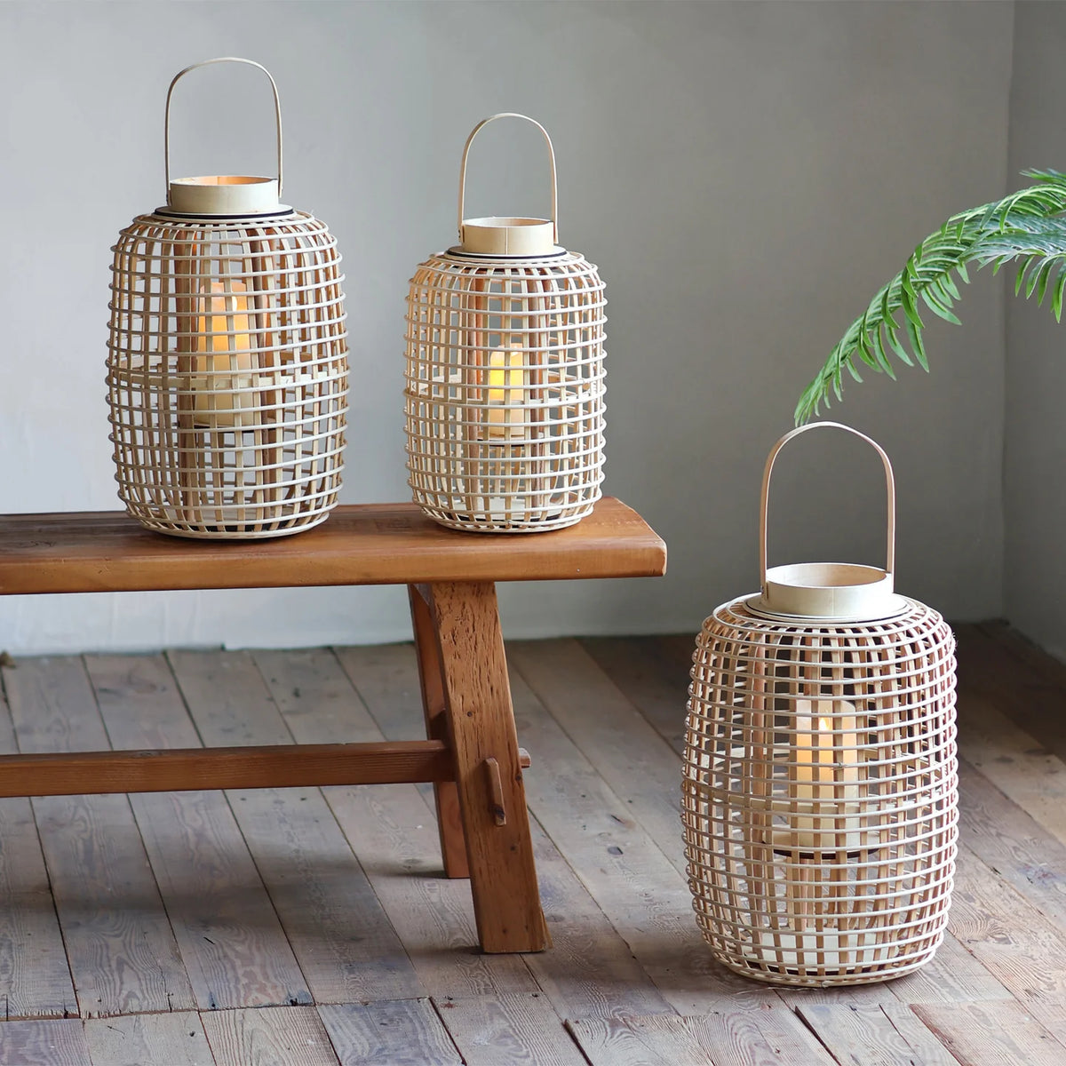 Lantern Handmade Indoor Outdoor Tealight & Candle Friendly