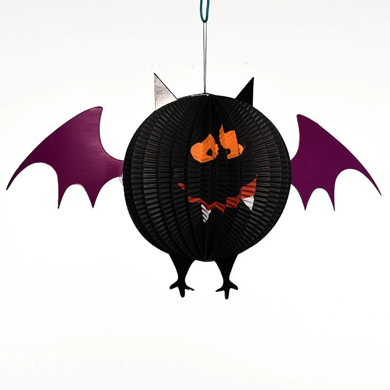 Lantern Hanging Ghost Smiling Face Indoor Outdoor