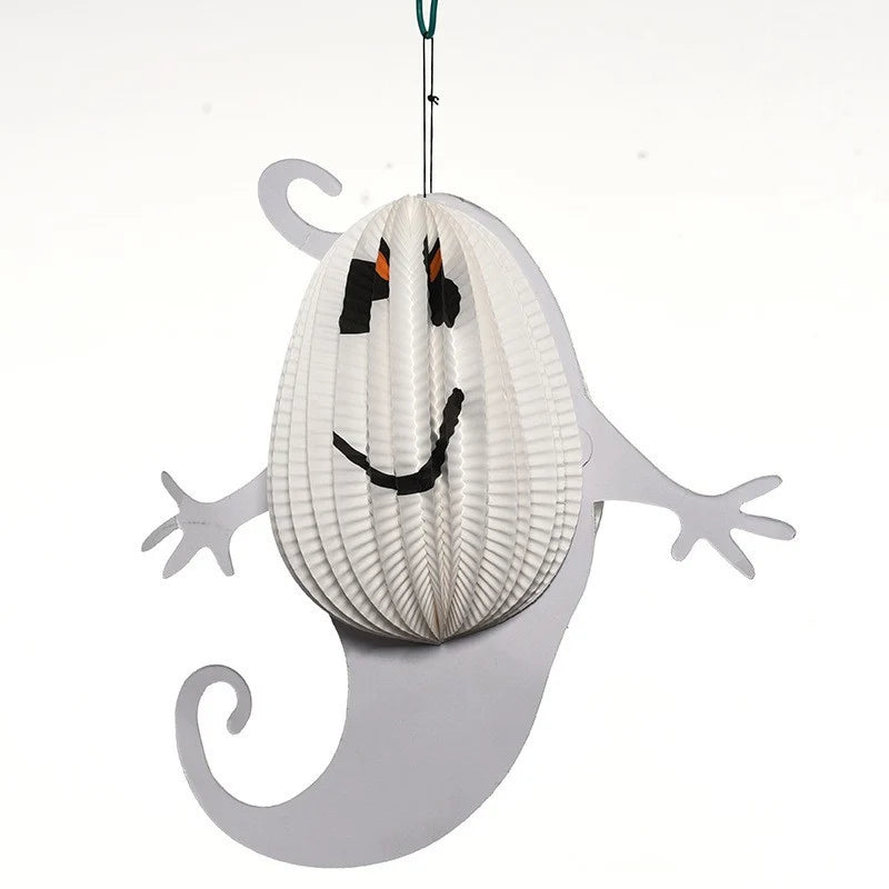 Lantern Hanging Ghost Smiling Face Indoor Outdoor