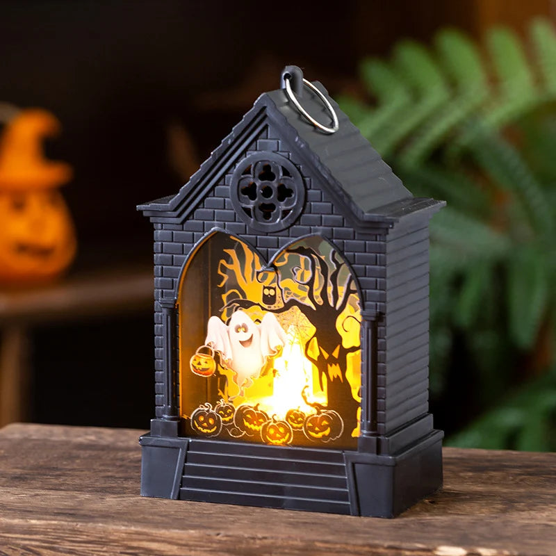 Lantern Haunted House LED Weatherproof Indoor & Outdoor
