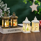 Lantern Nostalgic Christmas Scene Hanging & Tabletop
