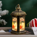 Lantern Nostalgic Christmas Scene Hanging & Tabletop