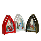 Lantern Stag Cutout Metal Indoor Outdoor