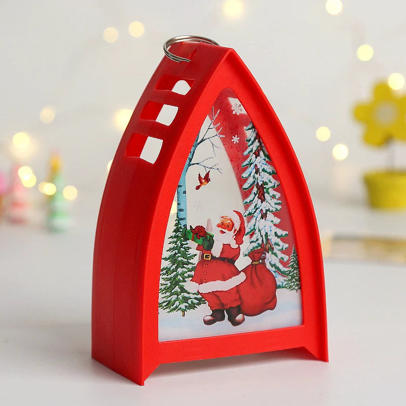 Lantern Stag Cutout Metal Indoor Outdoor