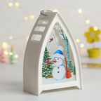 Lantern Stag Cutout Metal Indoor Outdoor