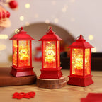 Lantern Sturdy Plastic Integrated LED Festive Motif