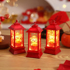 Lantern Sturdy Plastic Integrated LED Festive Motif