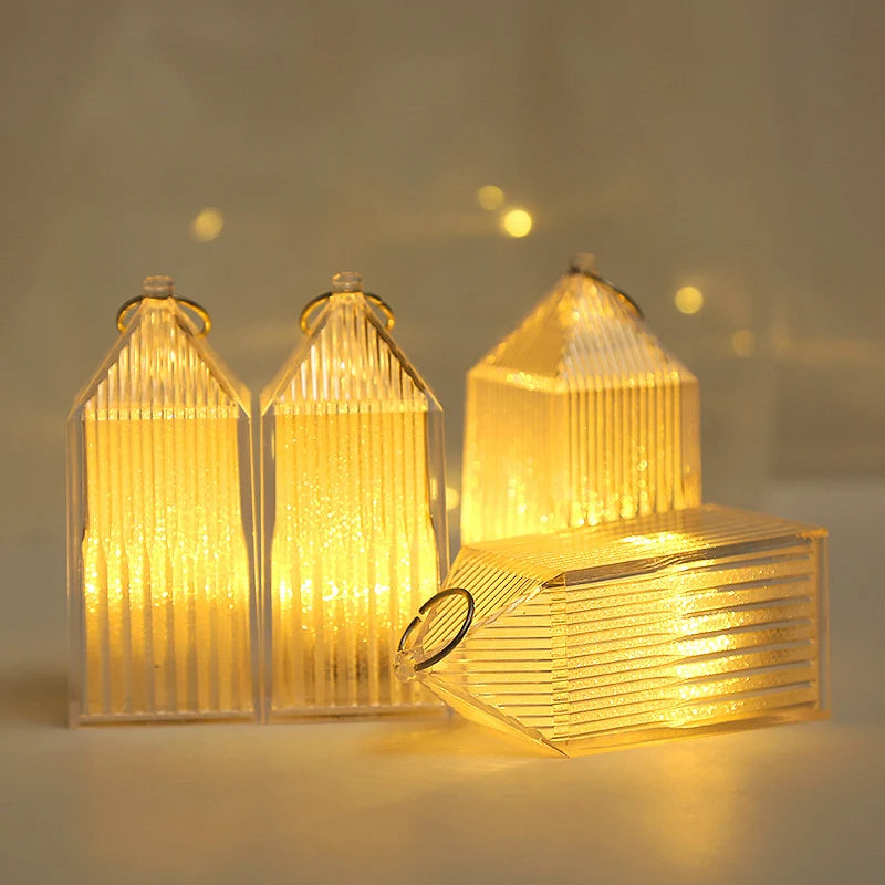 Lantern Warm LED Energy Efficient Minimalist