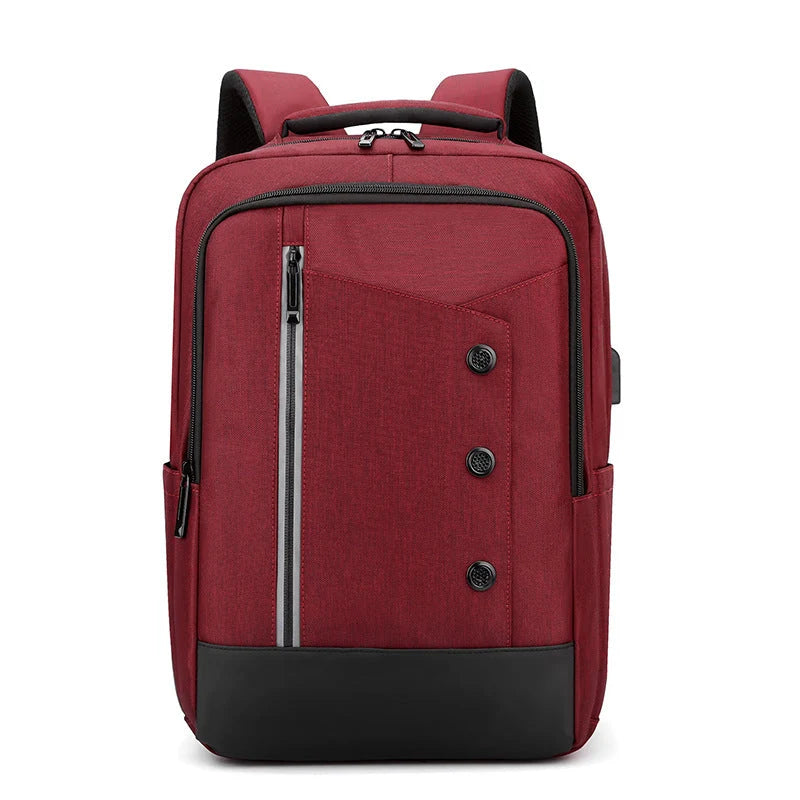 Laptop Backpack 15.6-Inch Water-Resistant Pockets & Padded Straps