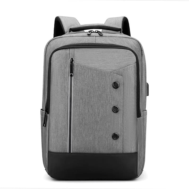 Laptop Backpack 15.6-Inch Water-Resistant Pockets & Padded Straps