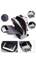 Laptop Backpack Anti-Theft Hidden Zippers & USB Charging