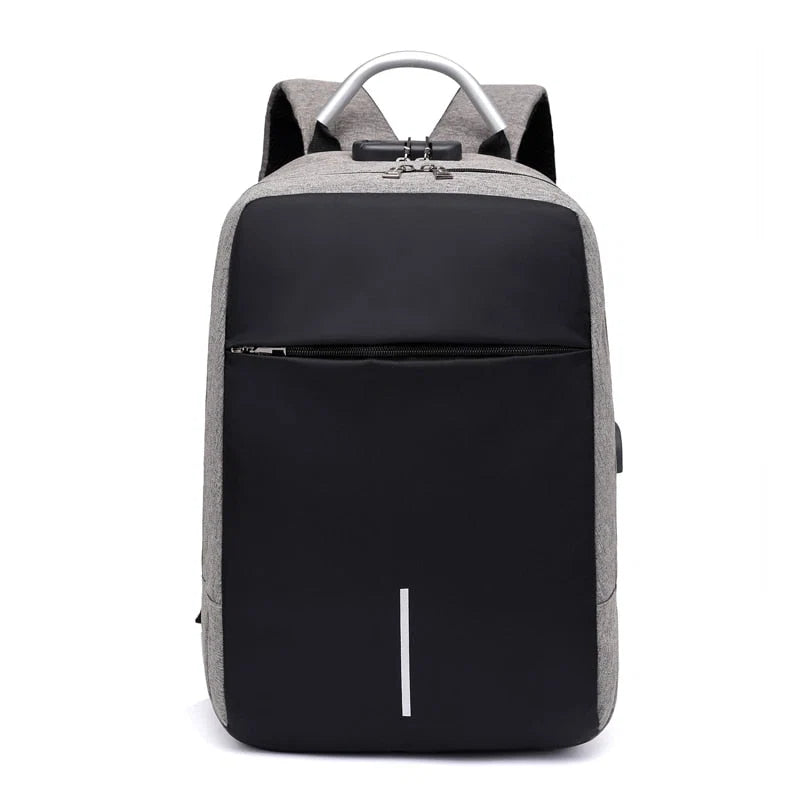 Laptop Backpack Anti-Theft Hidden Zippers & USB Charging