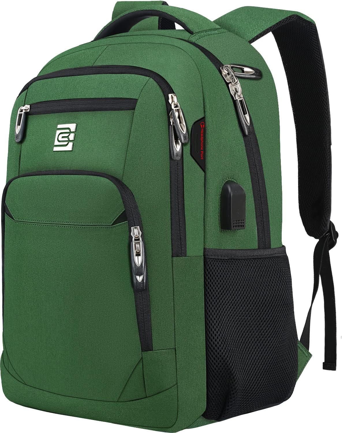Laptop Backpack Fits 15.6 Inch Anti-Theft USB Charging