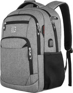 Laptop Backpack Fits 15.6 Inch Anti-Theft USB Charging