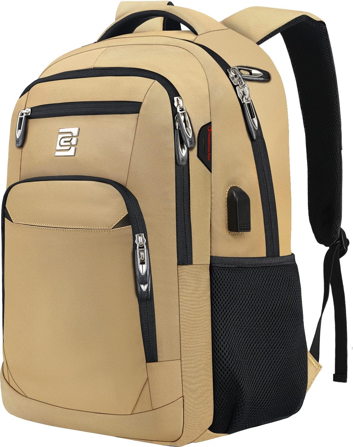Laptop Backpack Fits 15.6 Inch Anti-Theft USB Charging