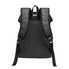 Laptop Backpack Premium Leather Padded Straps Fits 15-Inch Laptop