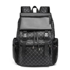 Laptop Backpack Premium Leather Padded Straps Fits 15-Inch Laptop