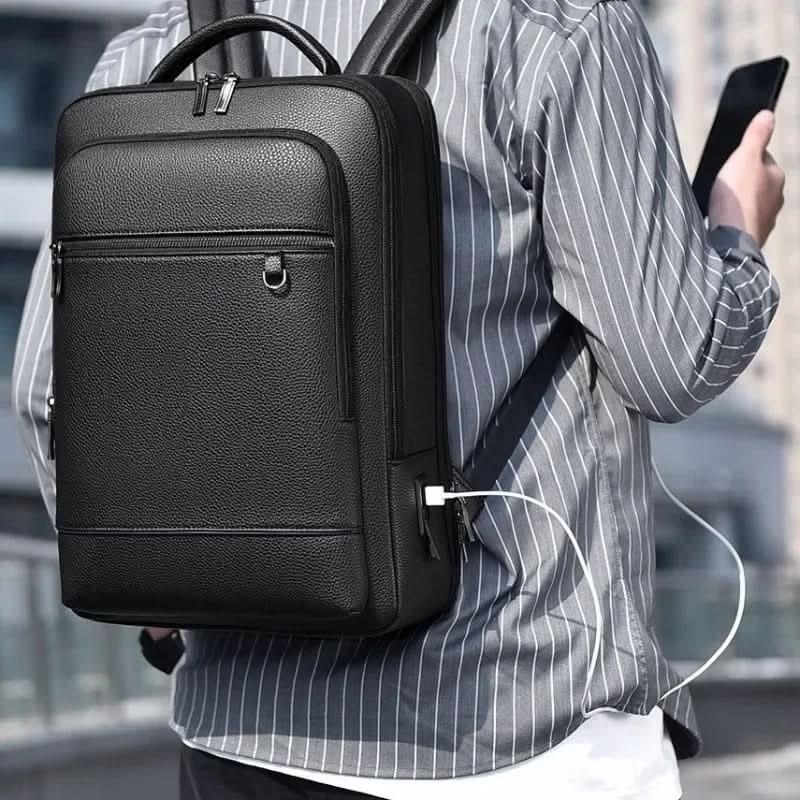 Laptop Backpack USB Charging Port 15.6 Inch