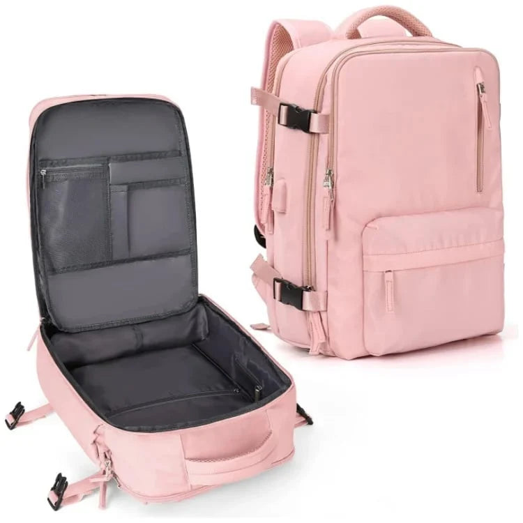 Laptop Backpack USB Charging Water-Resistant 35L