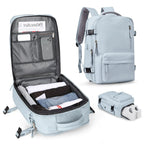 Laptop Backpack USB Charging Water-Resistant 35L