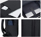 Laptop Backpack Water-Resistant Built-In USB Fits 15 Inch
