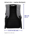 Laptop Backpack Water-Resistant Built-In USB Port 20-35L