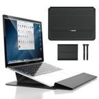 Laptop Bag Foldable Ergonomic Stand Magnetic Closure