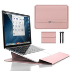 Laptop Bag Foldable Ergonomic Stand Magnetic Closure