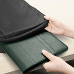 Laptop Bag Foldable Ergonomic Stand Magnetic Closure