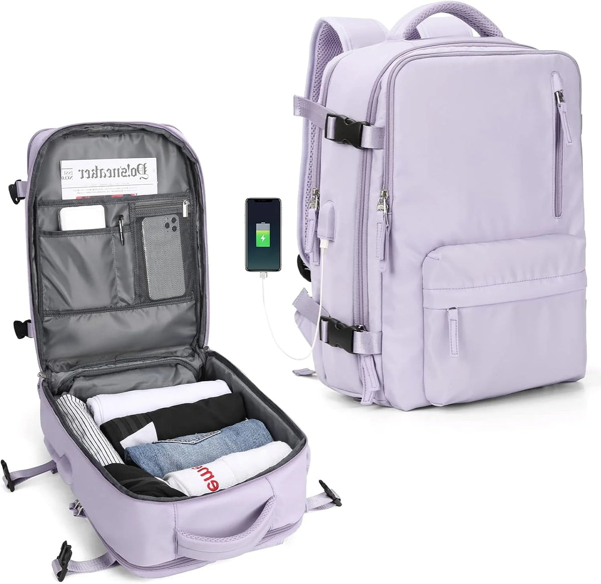 Laptop Bag Padded Sleeve Multi-Compartment Fits 14–17 Inch