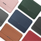 Laptop Sleeve PU Leather 3-in-1 Palm Rest & Stand