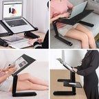 Laptop Stand 360° Swivel Adjustable Height & Tilt