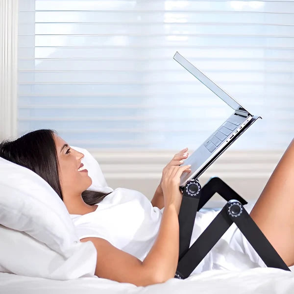 Laptop Stand 360° Swivel Adjustable Height & Tilt