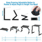 Laptop Stand 360° Swivel Adjustable Height & Tilt