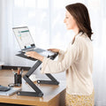 Laptop Stand Adjustable Height 360° Rotating Legs