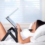 Laptop Stand Adjustable Vented Aluminum Detachable Mouse Pad