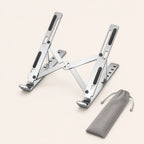 Laptop Stand Aluminum 6-Angle Adjustable Foldable Non-Slip