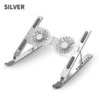Laptop Stand USB Powered Cooling Fan Adjustable Height