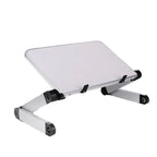 Laptop & Tablet Stand Adjustable Height Foldable Aluminum
