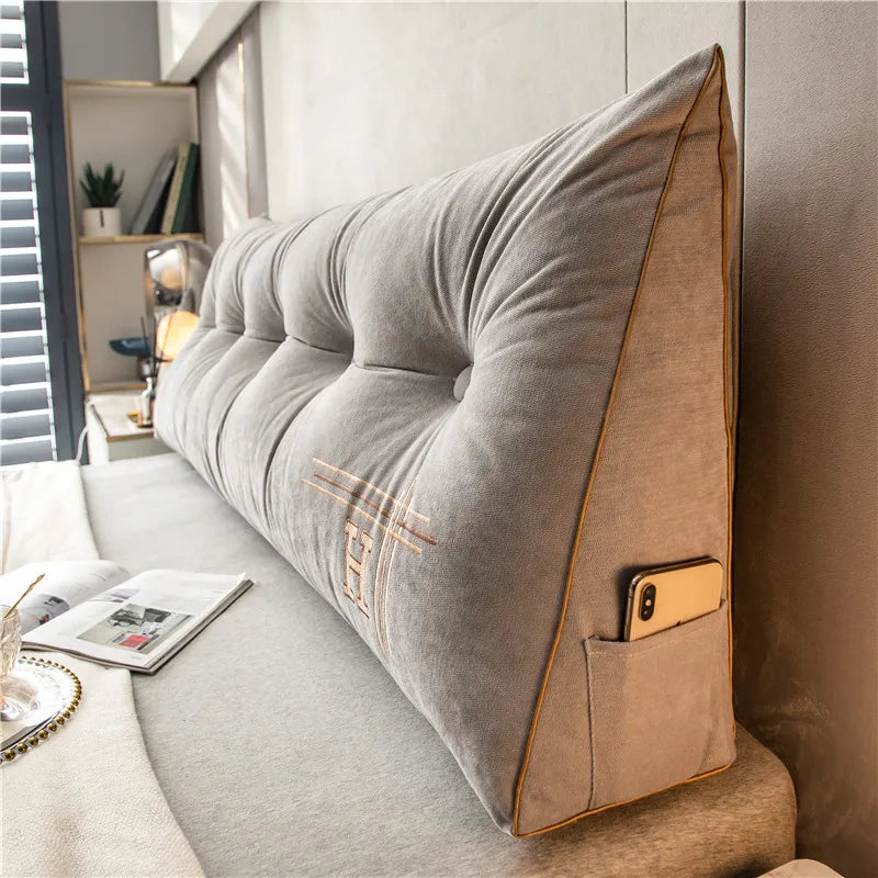 Large Comfort Pillow Ergonomic Support Cotton Plush & Breathable