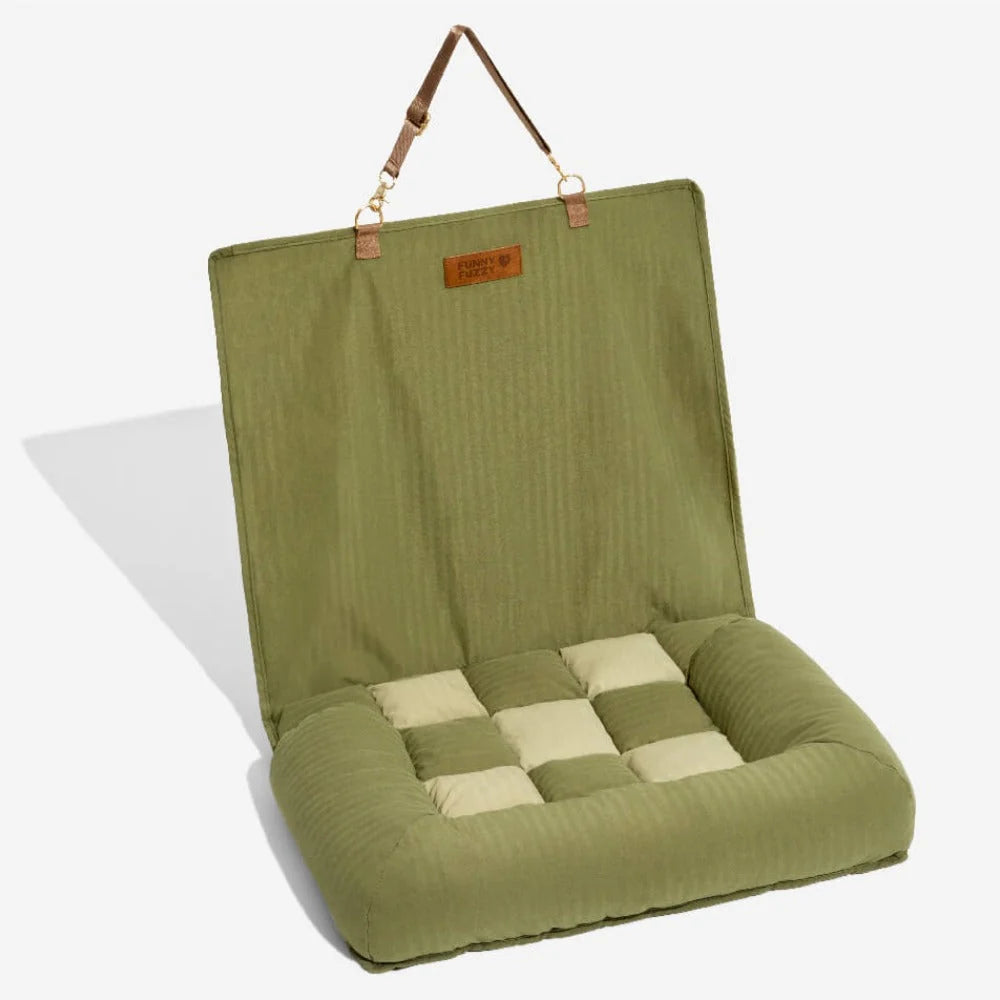 Large Dog Car Bed Raised Edge Water-Repellent