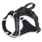 Large Dog Harness Oxford Cloth Soft Lined Handheld Leash