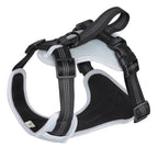 Large Dog Harness Oxford Cloth Soft Lined Handheld Leash