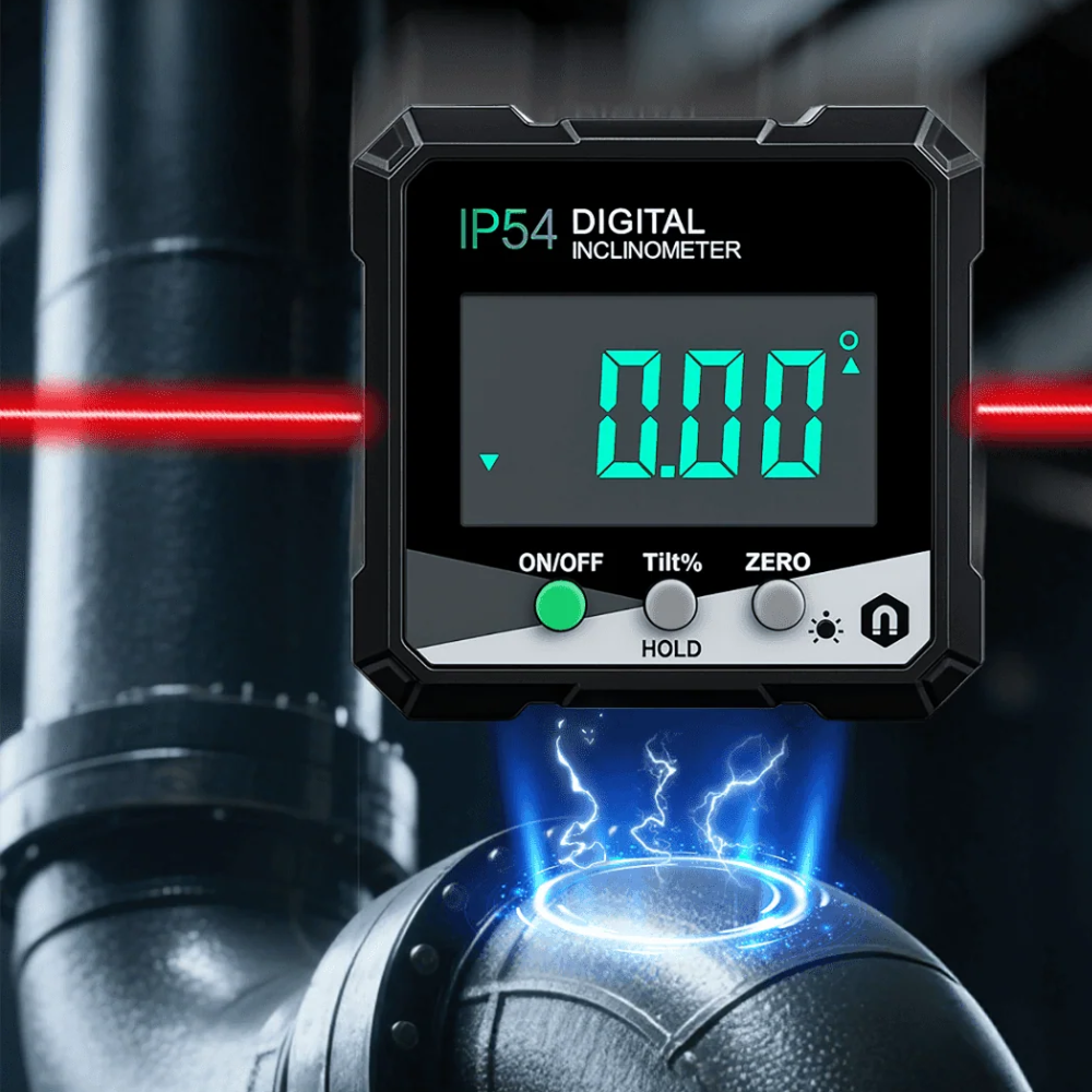 Laser Angle Level 0.2° Accuracy 360° Magnetic Base
