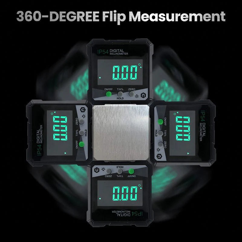 Laser Angle Level 0.2° Accuracy 360° Magnetic Base