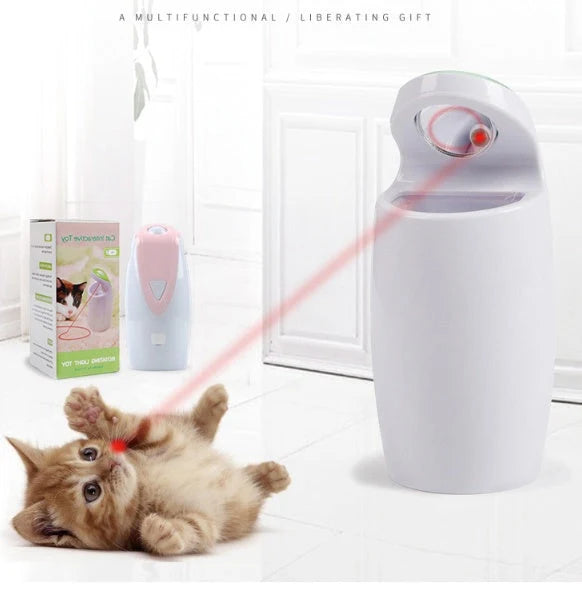 Laser Cat Toy Automatic & Manual USB Rechargeable