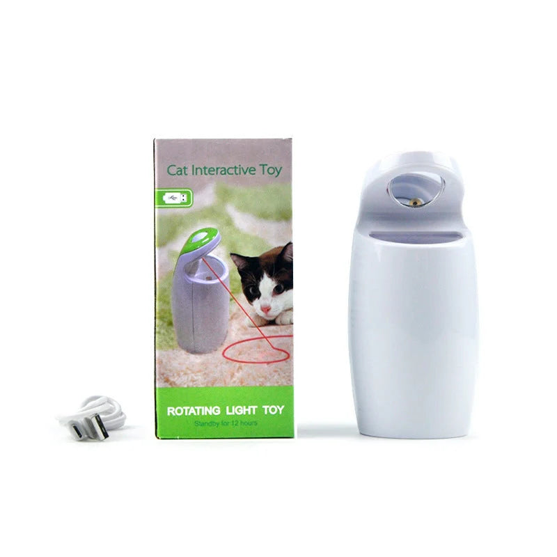 Laser Cat Toy Automatic & Manual USB Rechargeable